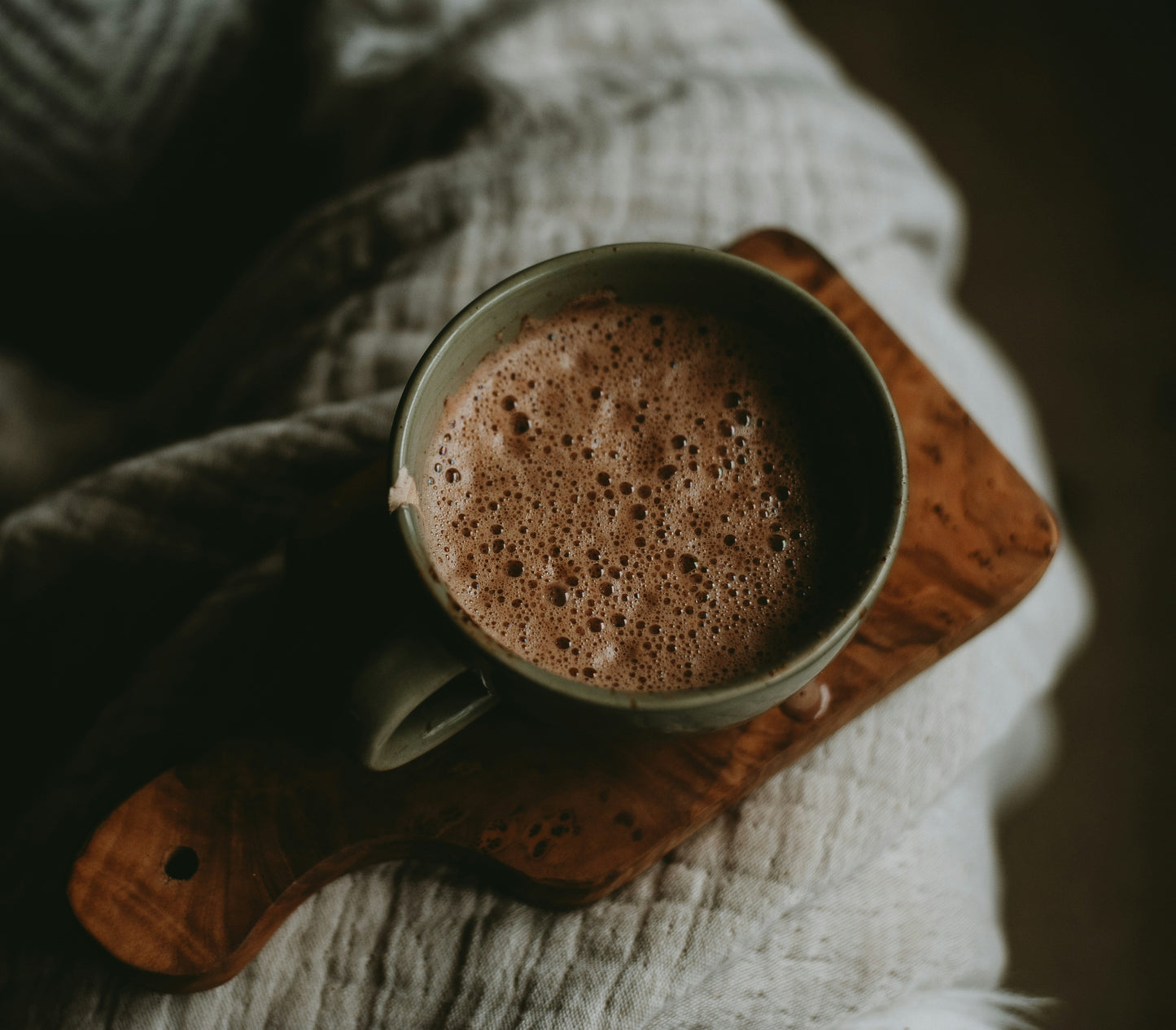 A photo of a Hot Cocoa from Support Your Local Weed Man in the category. Tags: Seasonal