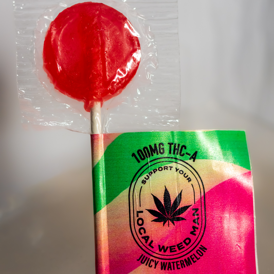 100mg Juicy Watermelon Lollipop