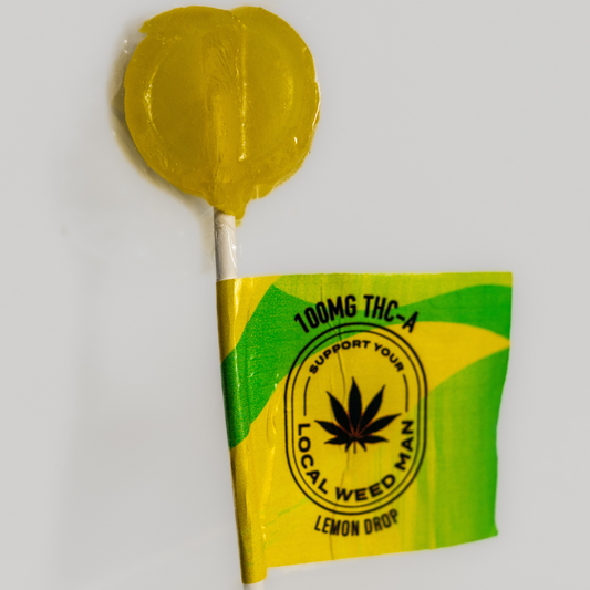 100mg Lemon Drop Lollipop