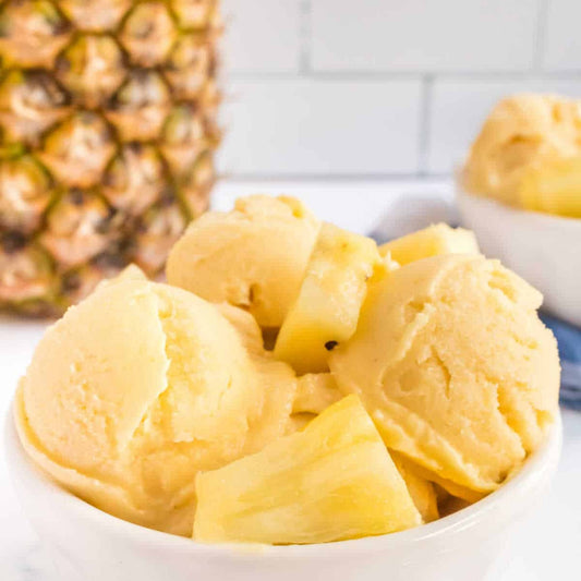 Pineapple Passionfruit Ice Cream