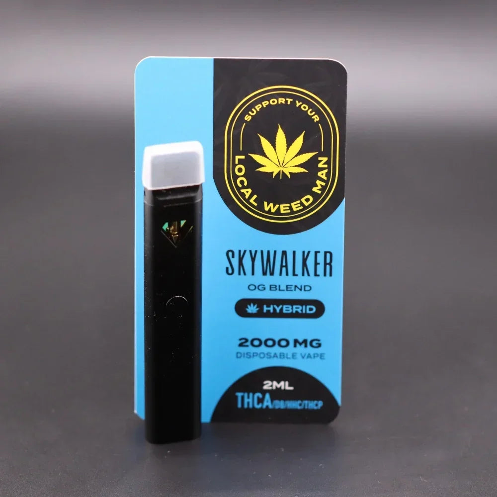 HEMP WELLNESS THC-A 3ML DISP - SKYWALKER OG