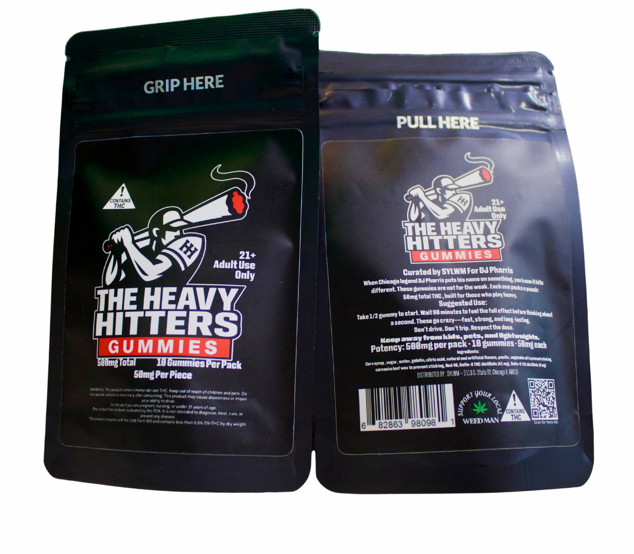Heavy Hitters Gummies 10-Pack by DJ Pharris
